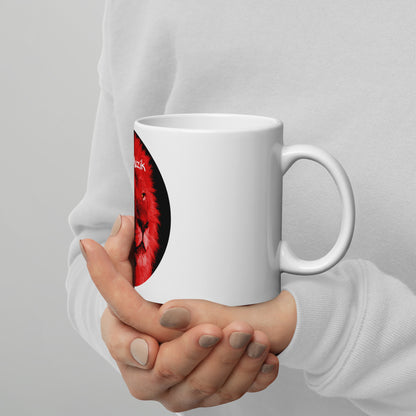 TRU MC  MUZIK White glossy mug