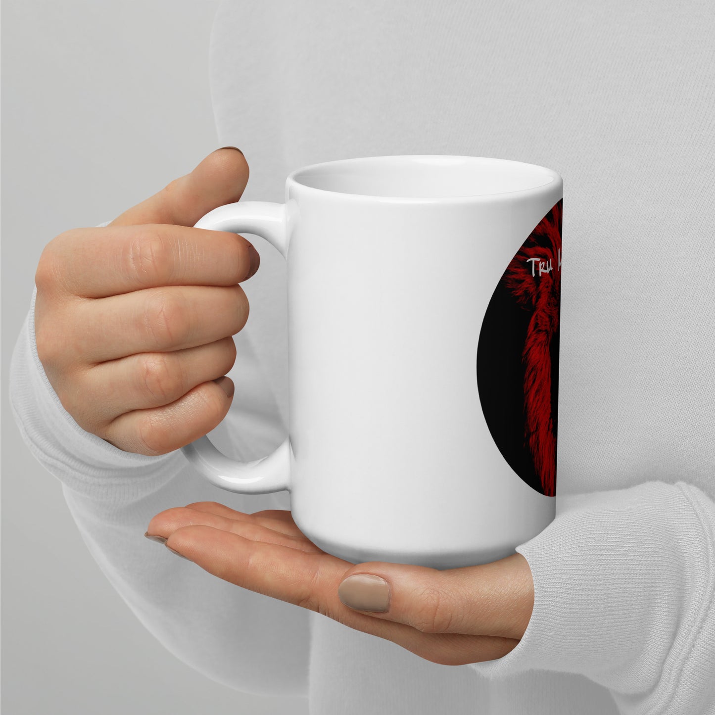TRU MC  MUZIK White glossy mug