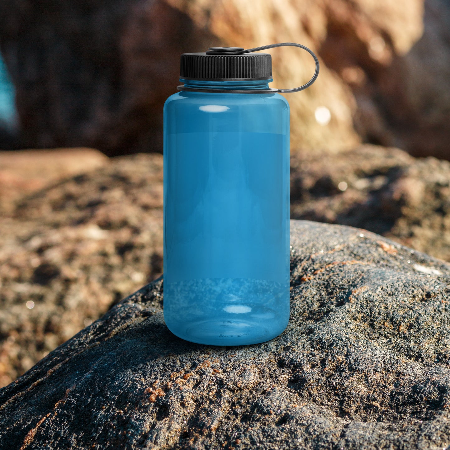 Blood Sweat & Tears from Dirt 2 Glory Wide mouth plastic water bottle