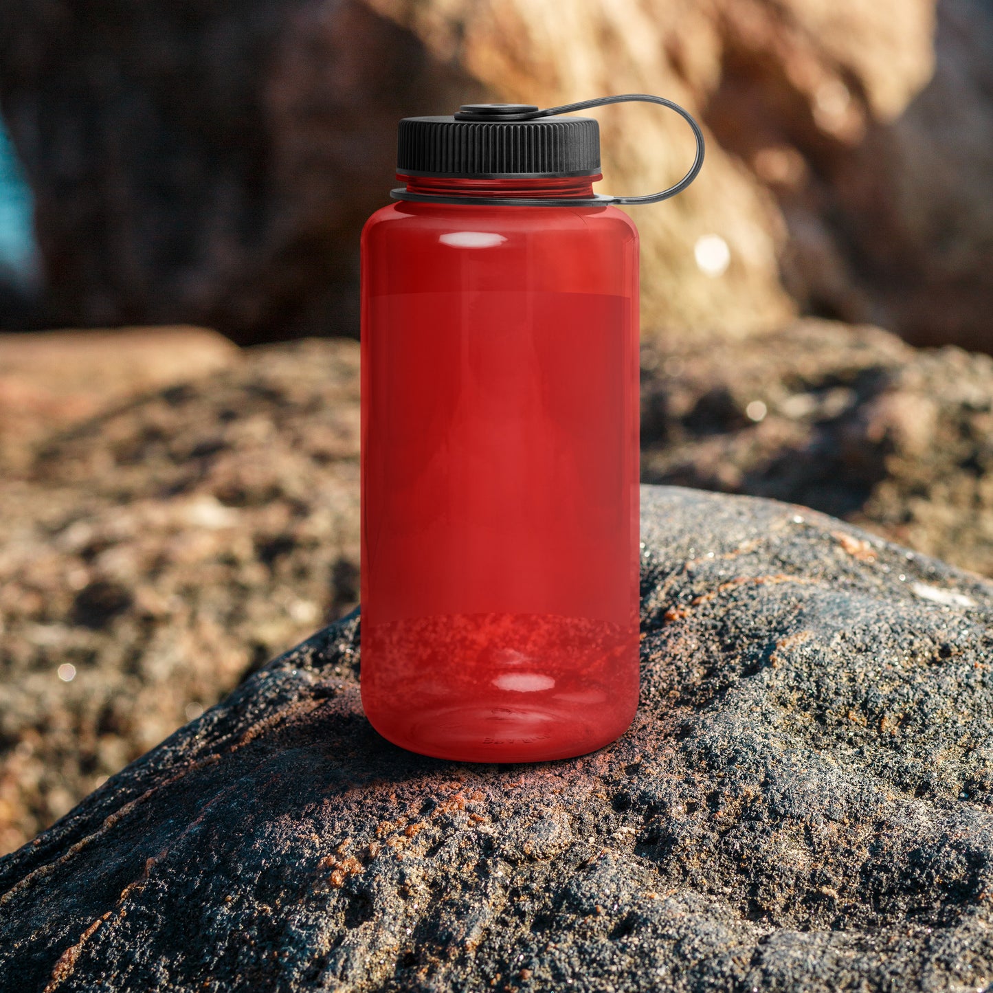 Blood Sweat & Tears from Dirt 2 Glory Wide mouth plastic water bottle