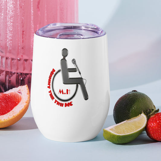 MANNY THE TRU MC Wine tumbler