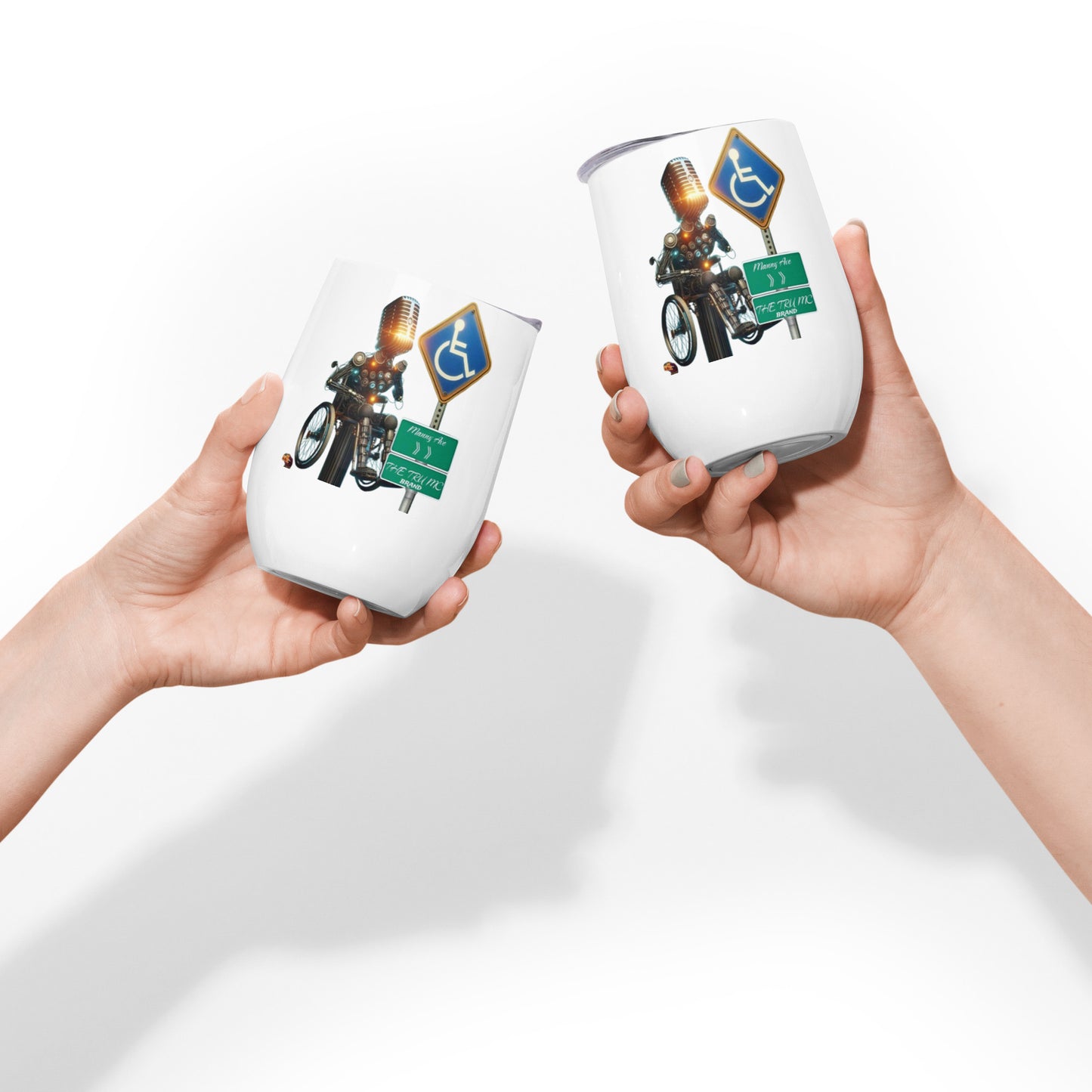 THE TRU MC BRAND Wine tumbler