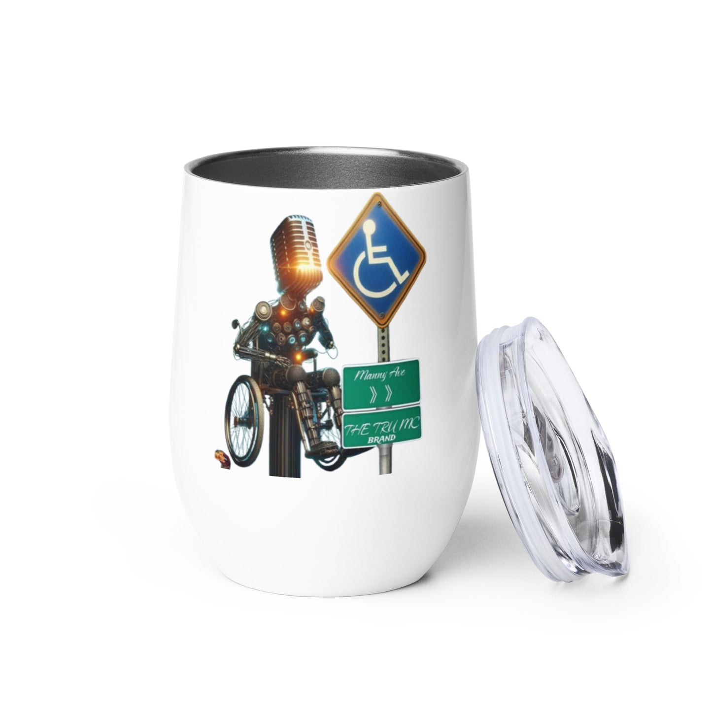 THE TRU MC BRAND Wine tumbler