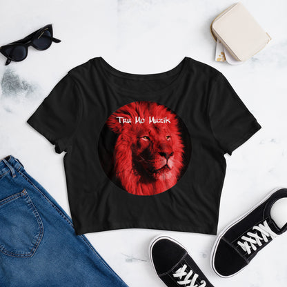 TRU MC MUZIK Women’s Crop Tee