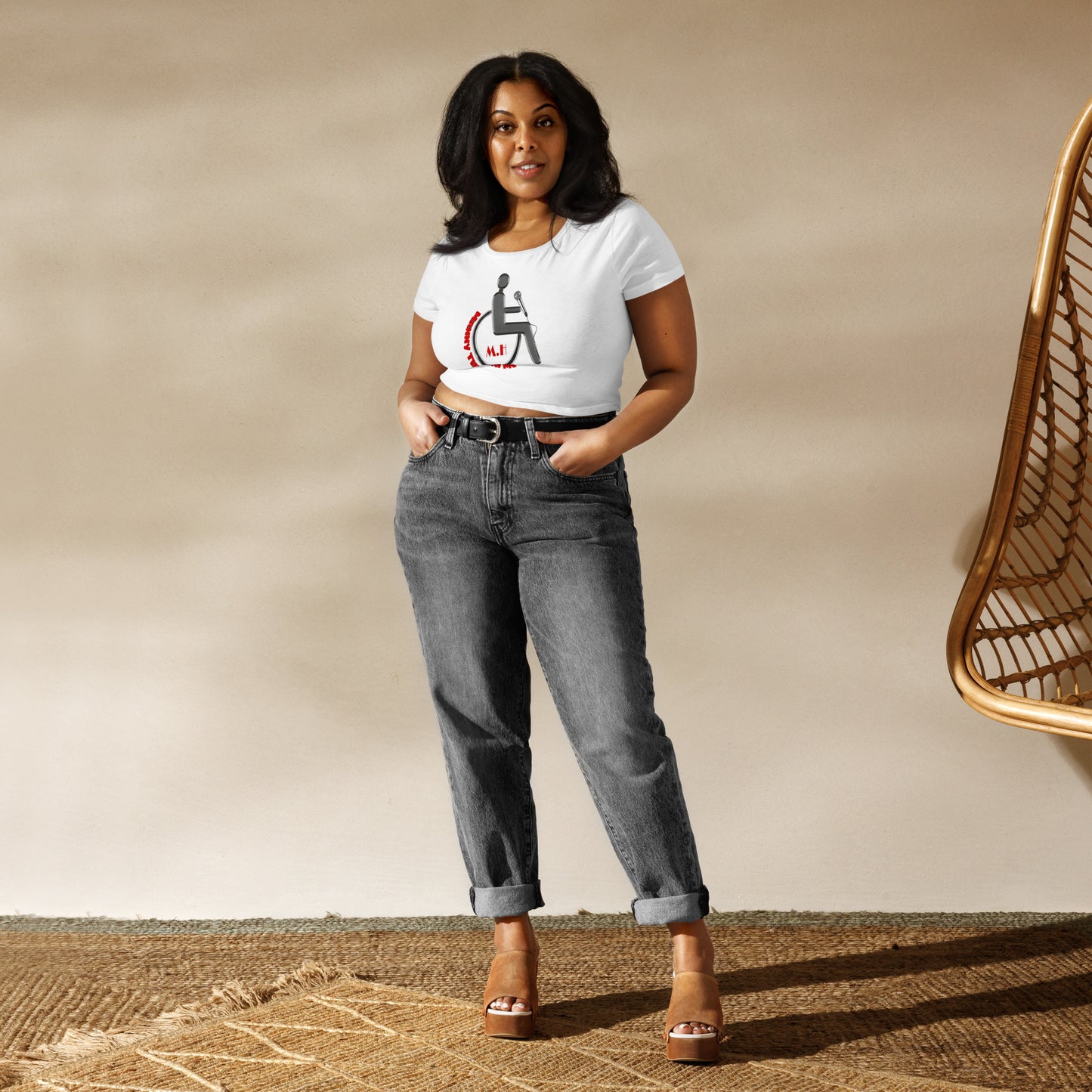 MANNY THE TRU MC Women’s Crop Tee