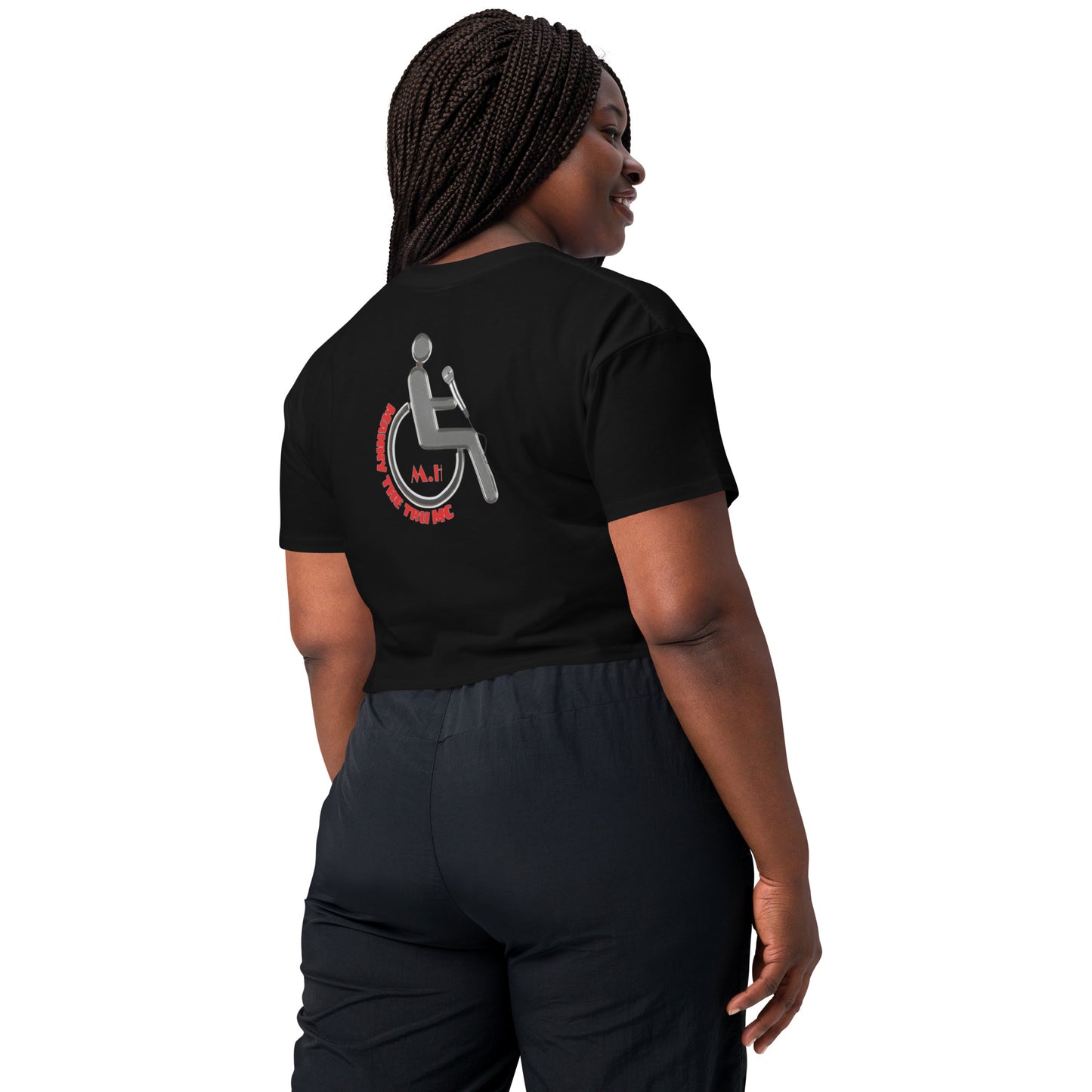 The Heart Of Determination Women’s crop top
