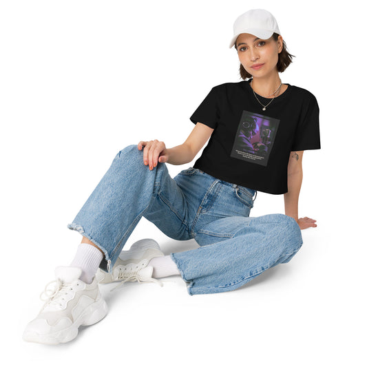 The Heart Of Determination Women’s crop top