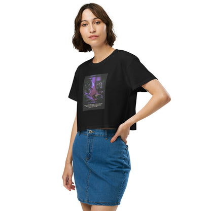 The Heart Of Determination Women’s crop top