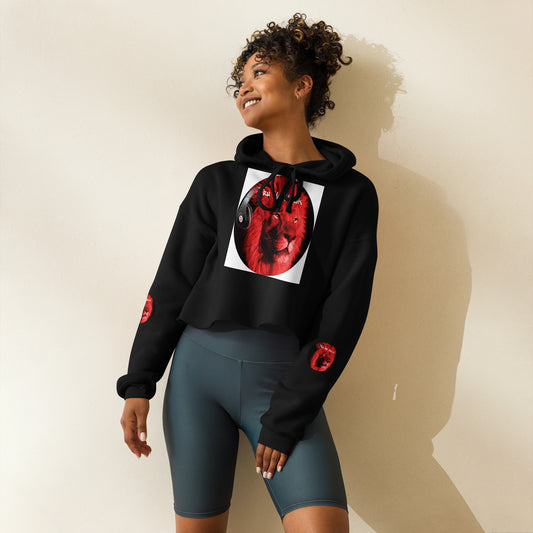 TRU MC MUZIK Crop Hoodie