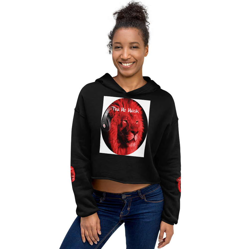 TRU MC MUZIK Crop Hoodie