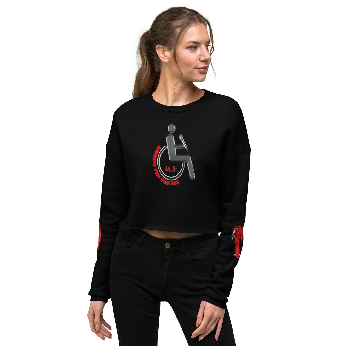 MANNY THE TRU MC Crop Sweatshirt