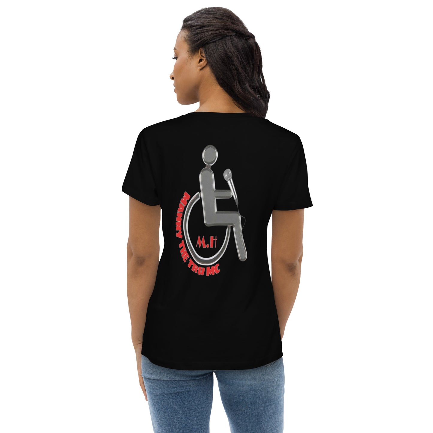 The Heart Of Determination Women's fitted eco tee