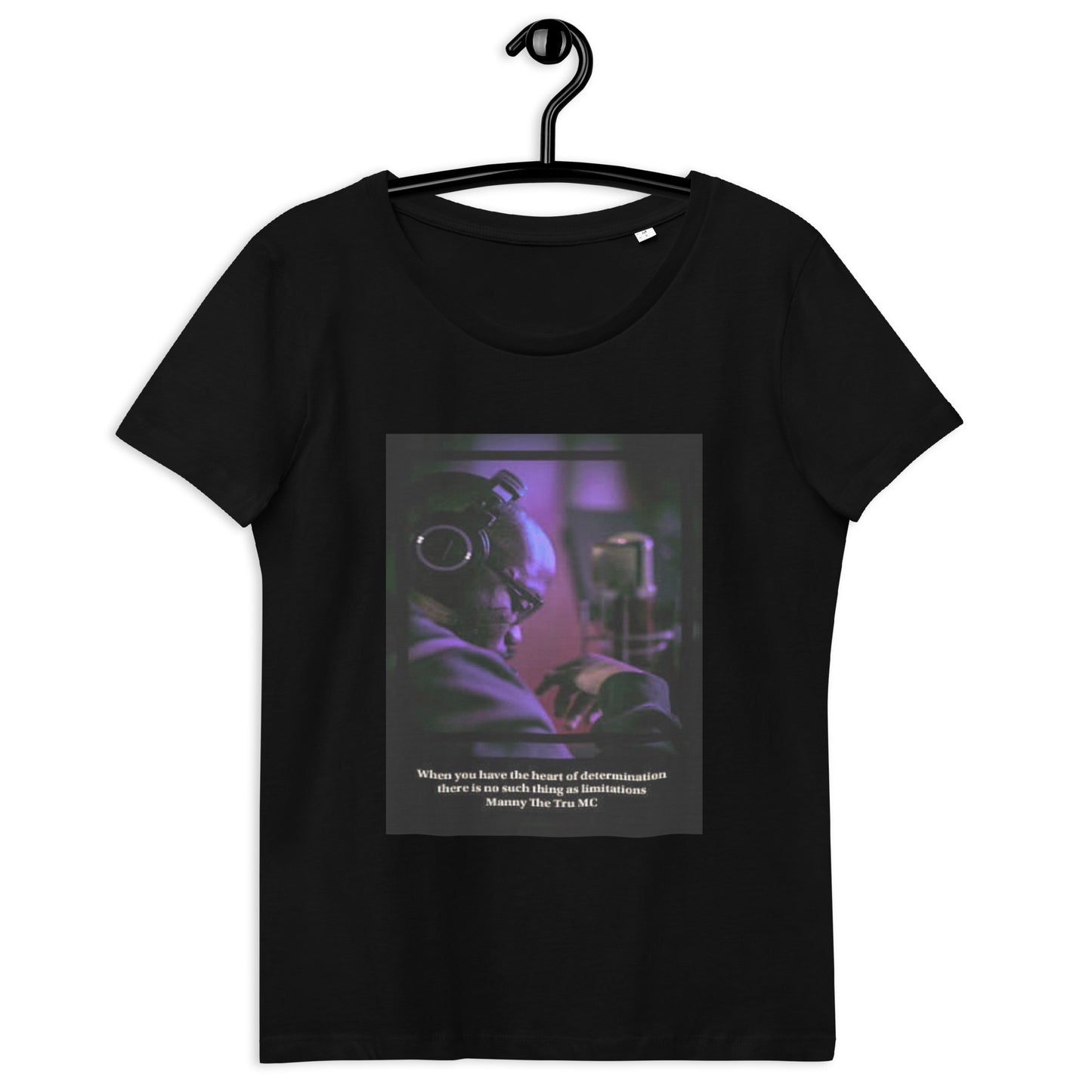 The Heart Of Determination Women's fitted eco tee