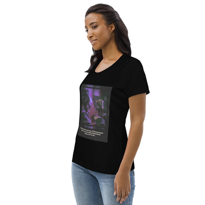 The Heart Of Determination Women's fitted eco tee