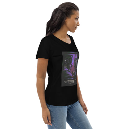 The Heart Of Determination Women's fitted eco tee