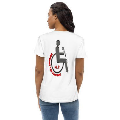 The Heart Of Determination Women's fitted eco tee