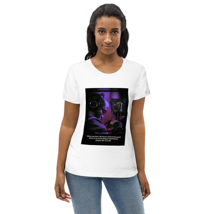 The Heart Of Determination Women's fitted eco tee