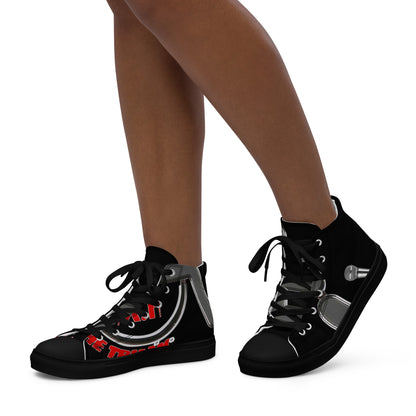 MANNY THE TRU MC Women’s high top canvas shoes