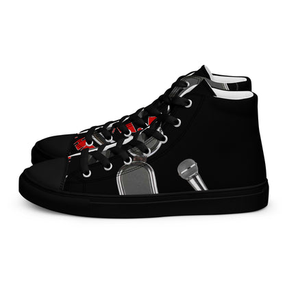 MANNY THE TRU MC Women’s high top canvas shoes