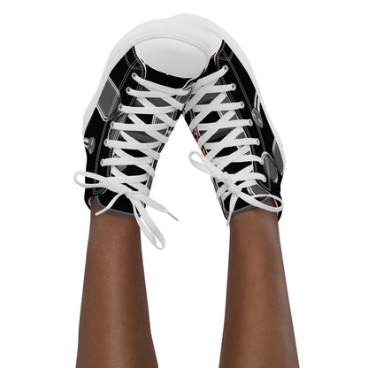 THE TRU MC Women’s high top canvas shoes