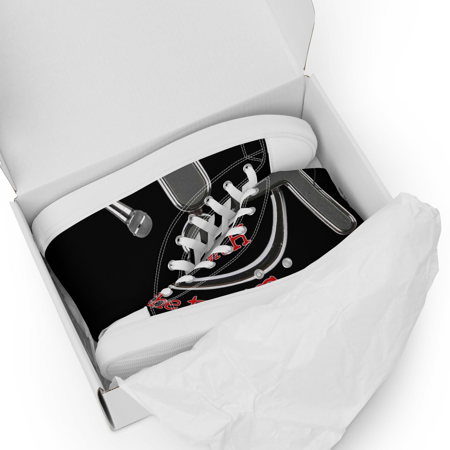 THE TRU MC Women’s high top canvas shoes