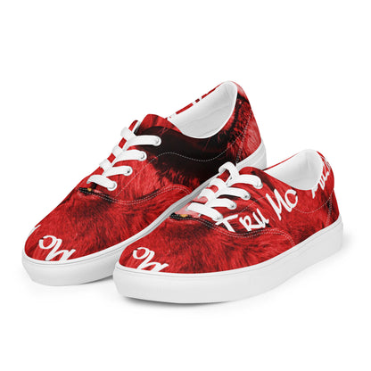TRU MC MUZIK Women’s lace-up canvas shoes