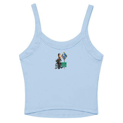 Blood Sweat & Tears from Dirt 2 Glory Women’s micro-rib tank top