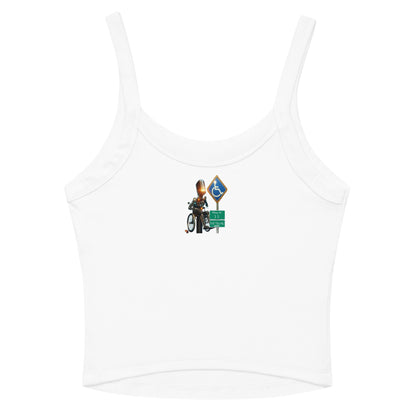 Blood Sweat & Tears from Dirt 2 Glory Women’s micro-rib tank top
