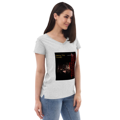 Hate all you want (Can't nobody stop me Women’s recycled v-neck t-shirt
