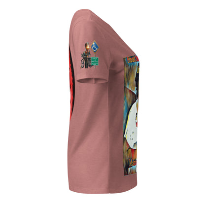 Blood Sweat & Tears from Dirt 2 Glory Women’s relaxed v-neck t-shirt