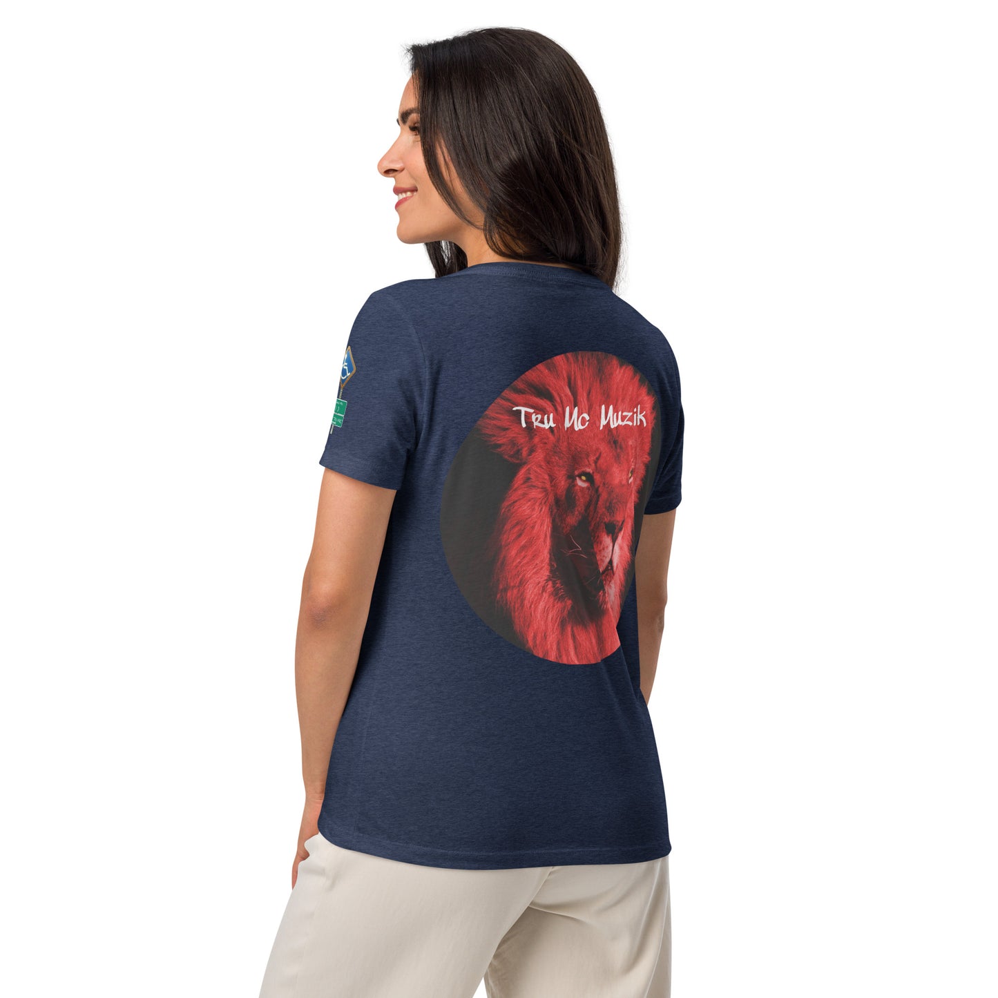 Blood Sweat & Tears from Dirt 2 Glory Women’s relaxed v-neck t-shirt