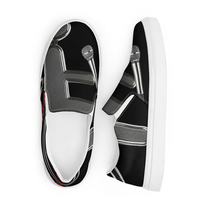THE TRU MC Women’s slip-on canvas shoes
