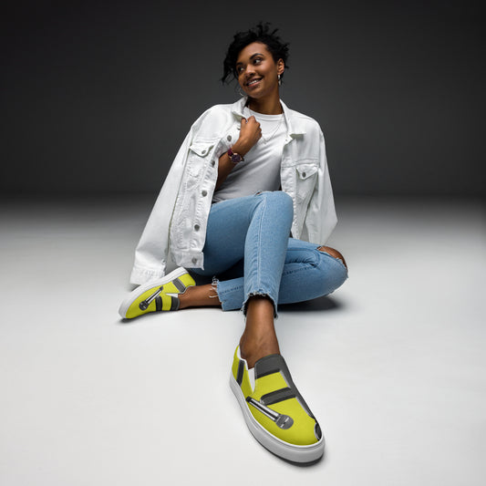 THE TRU MC Sunshine Edition Women’s slip-on canvas shoes