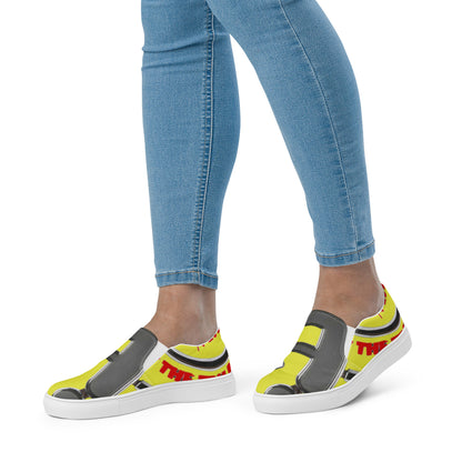 THE TRU MC Sunshine Edition Women’s slip-on canvas shoes