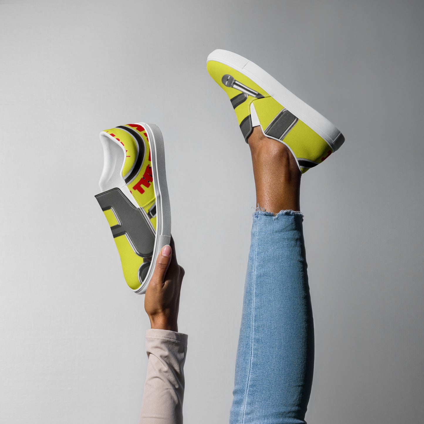 THE TRU MC Sunshine Edition Women’s slip-on canvas shoes