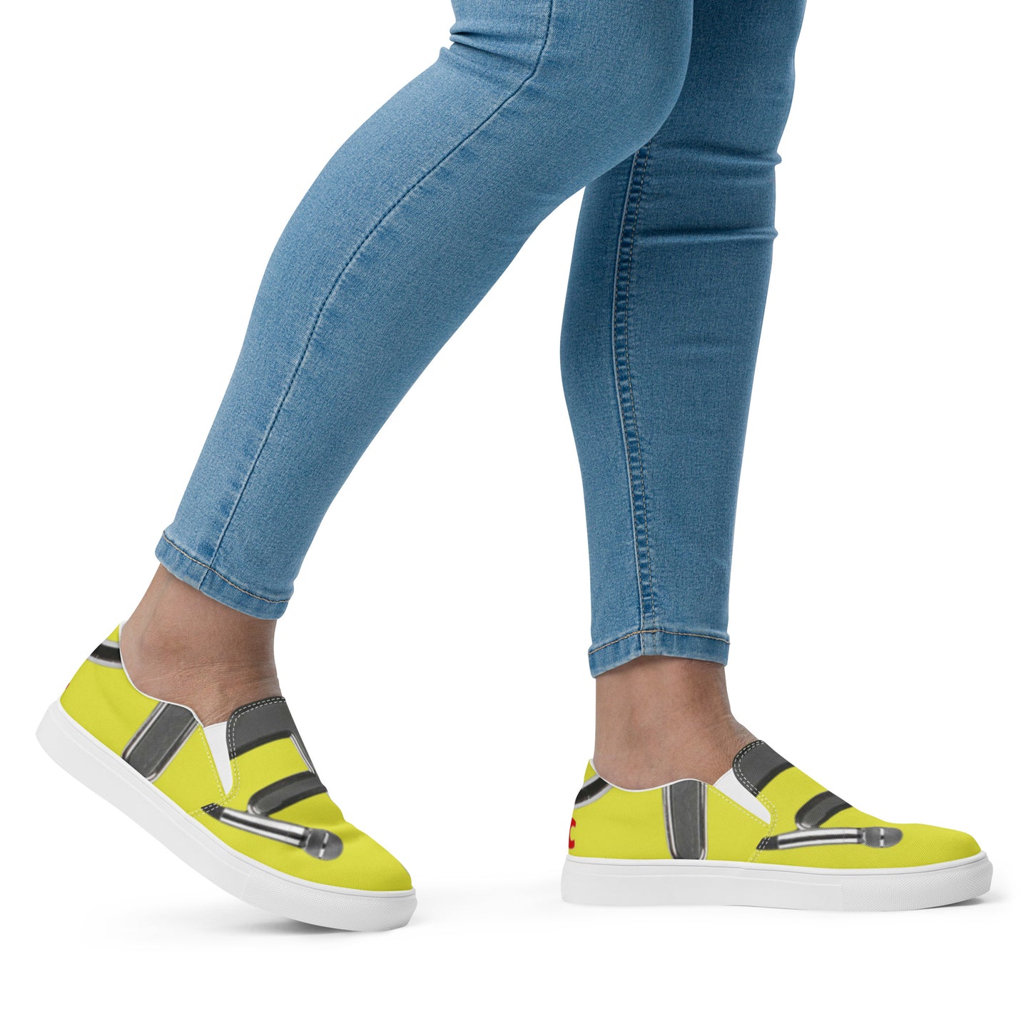THE TRU MC Sunshine Edition Women’s slip-on canvas shoes