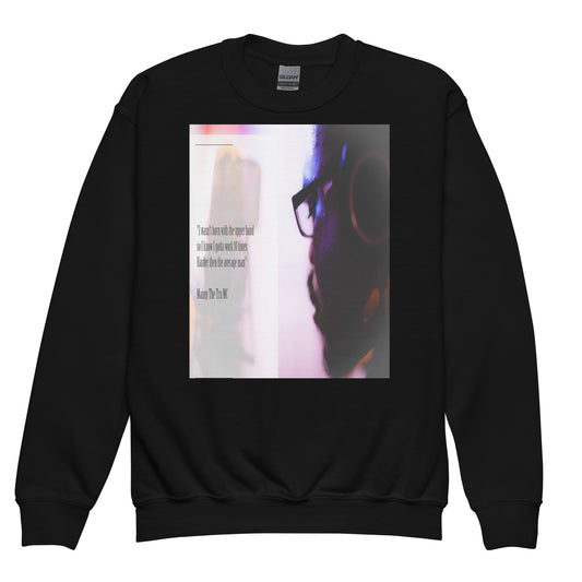 10 times harder Youth crewneck sweatshirt