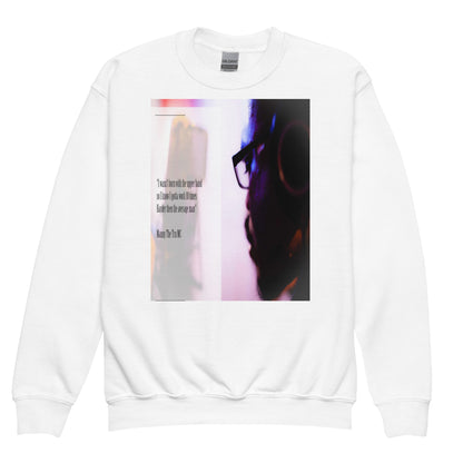 10 times harder Youth crewneck sweatshirt