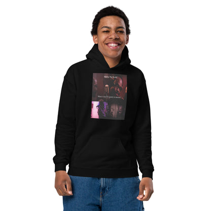 Music is my ID Youth heavy blend hoodie