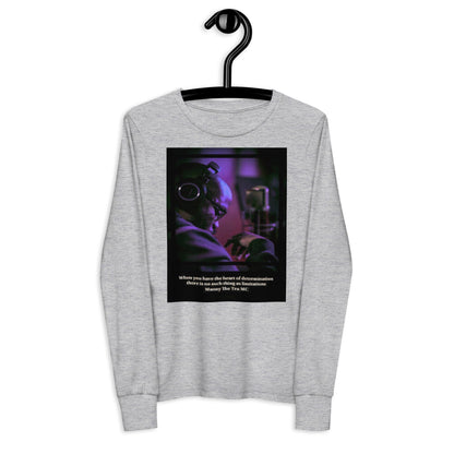 The Heart Determination Youth long sleeve tee