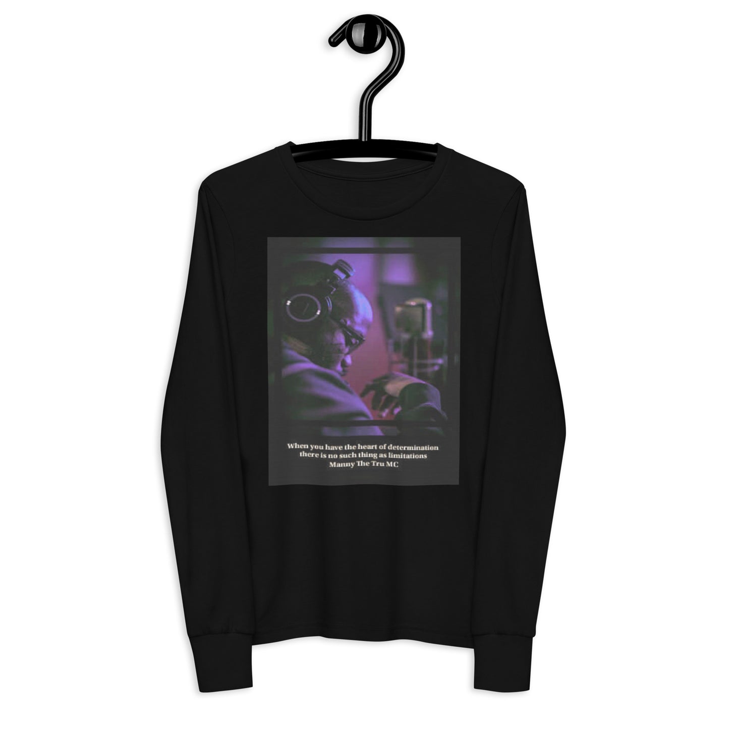 The Heart Determination Youth long sleeve tee