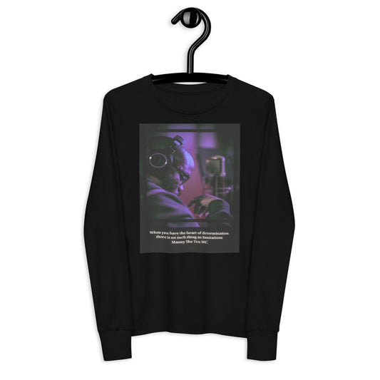 The Heart Determination Youth long sleeve tee