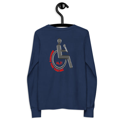 The Heart Determination Youth long sleeve tee