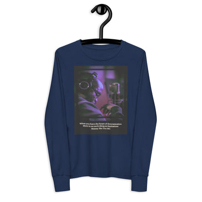 The Heart Determination Youth long sleeve tee