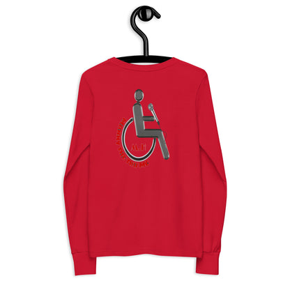 The Heart Determination Youth long sleeve tee