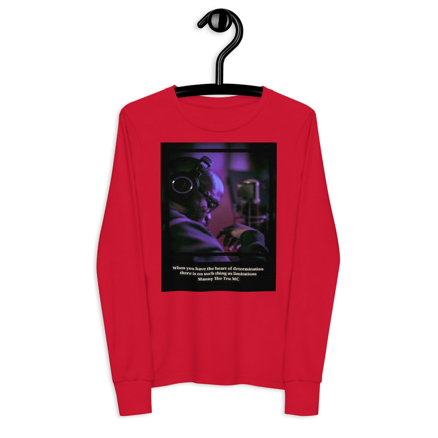 The Heart Determination Youth long sleeve tee