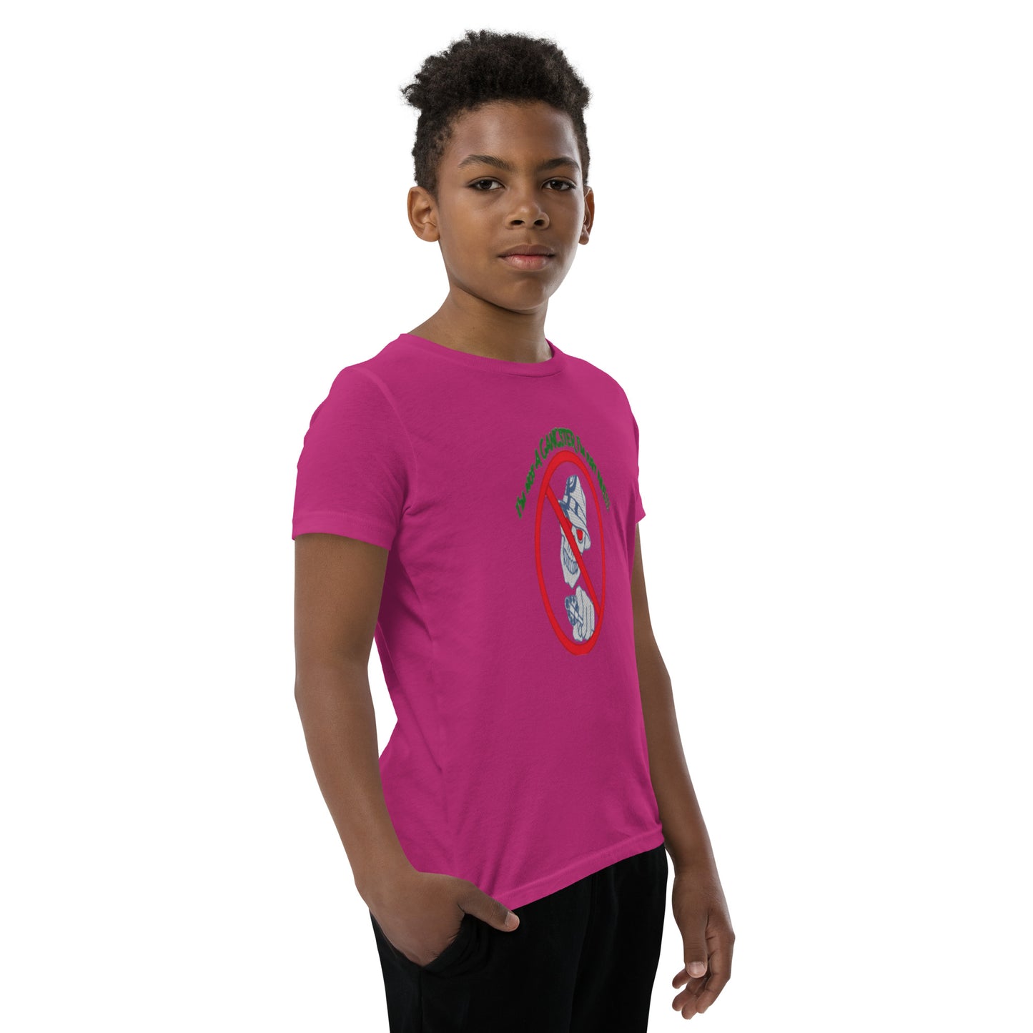 I'm not a gangster Youth Short Sleeve T-Shirt