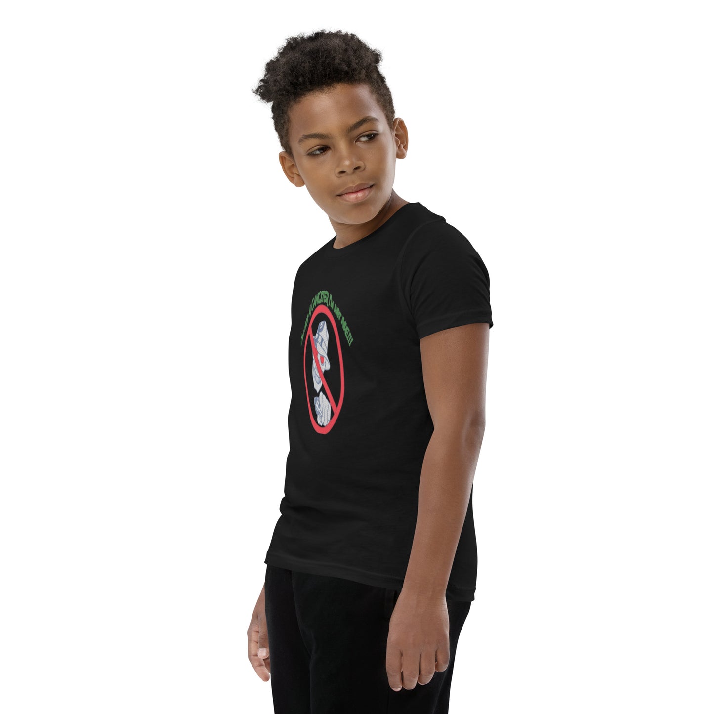 I'm not a gangster Youth Short Sleeve T-Shirt
