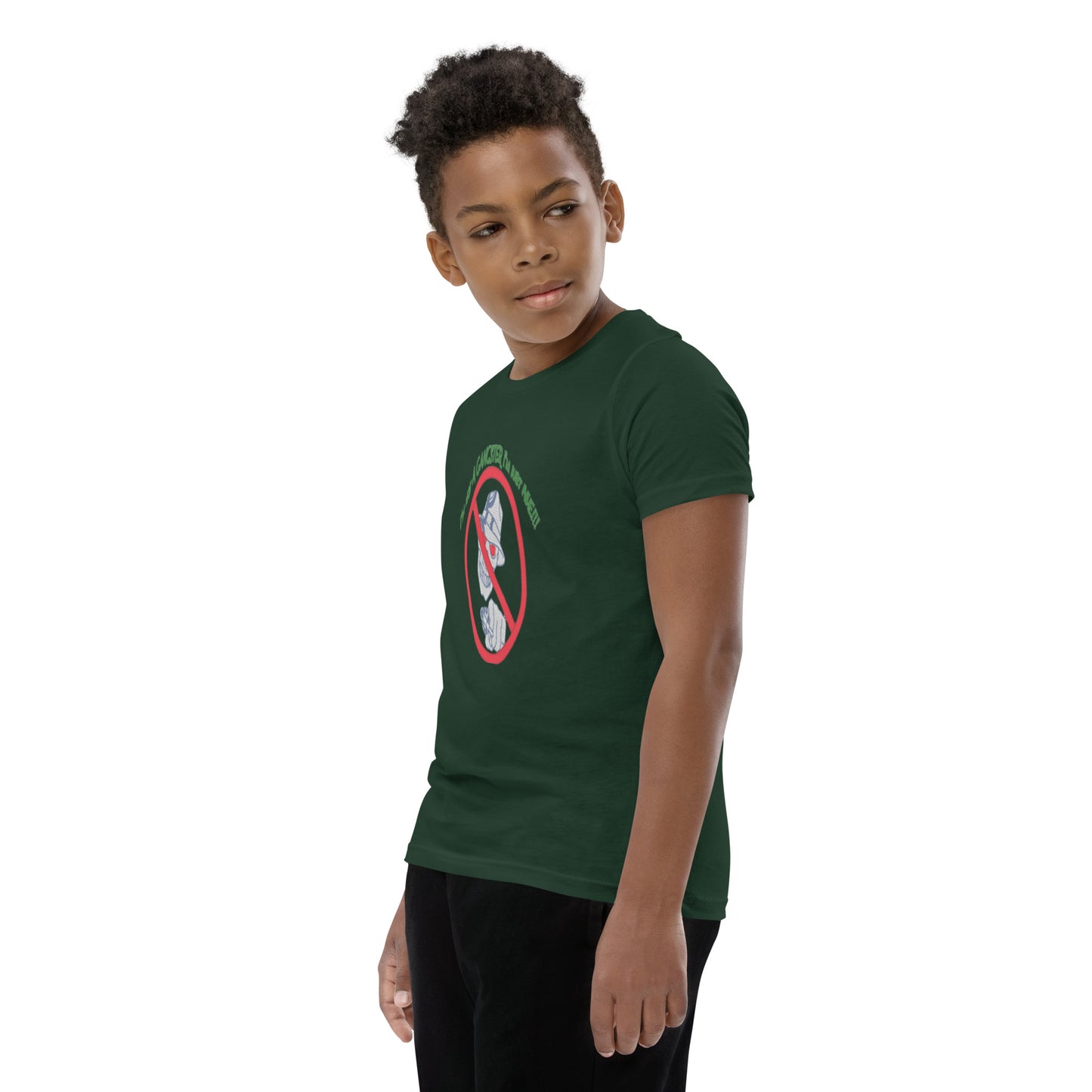 I'm not a gangster Youth Short Sleeve T-Shirt