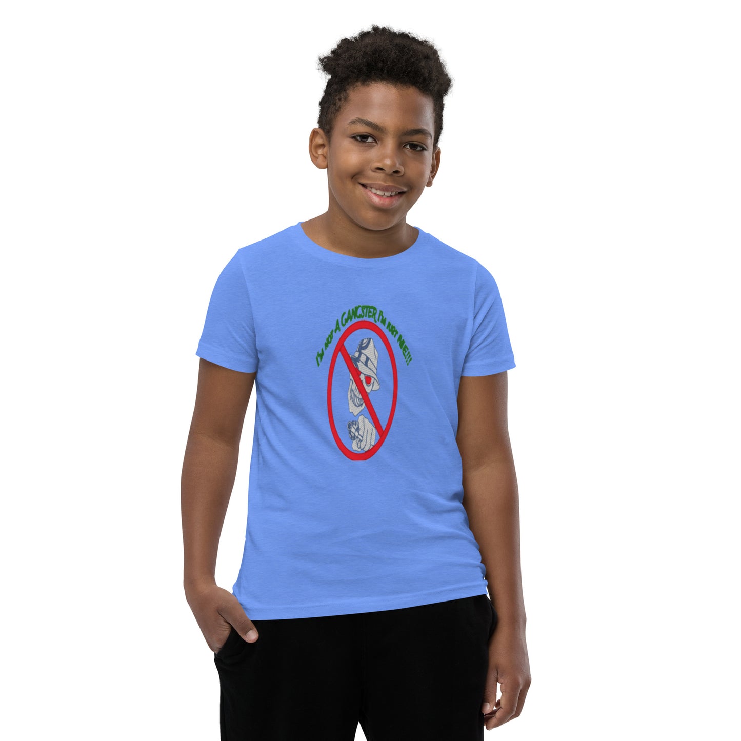 I'm not a gangster Youth Short Sleeve T-Shirt